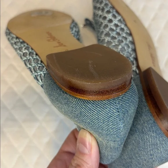 Sam Edelman Women's May
Square Toe Bow Accent Openwork
Flats Size 7 - Picture 8 of 11